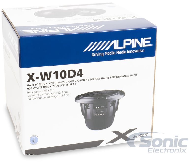 Alpine X-W10D4 Image 6