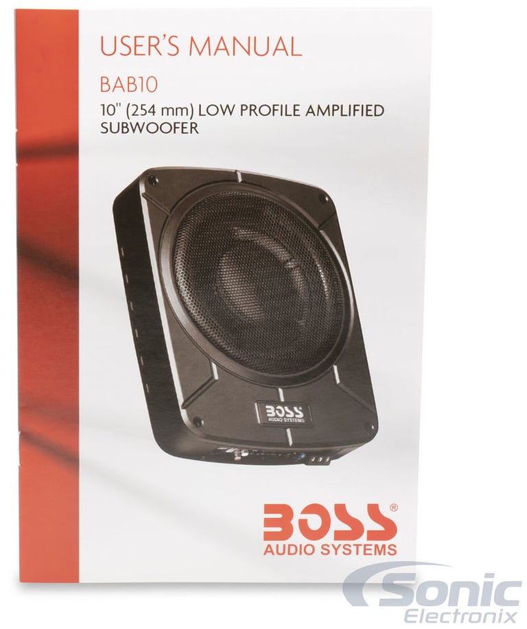 Boss BAB10 Image 7