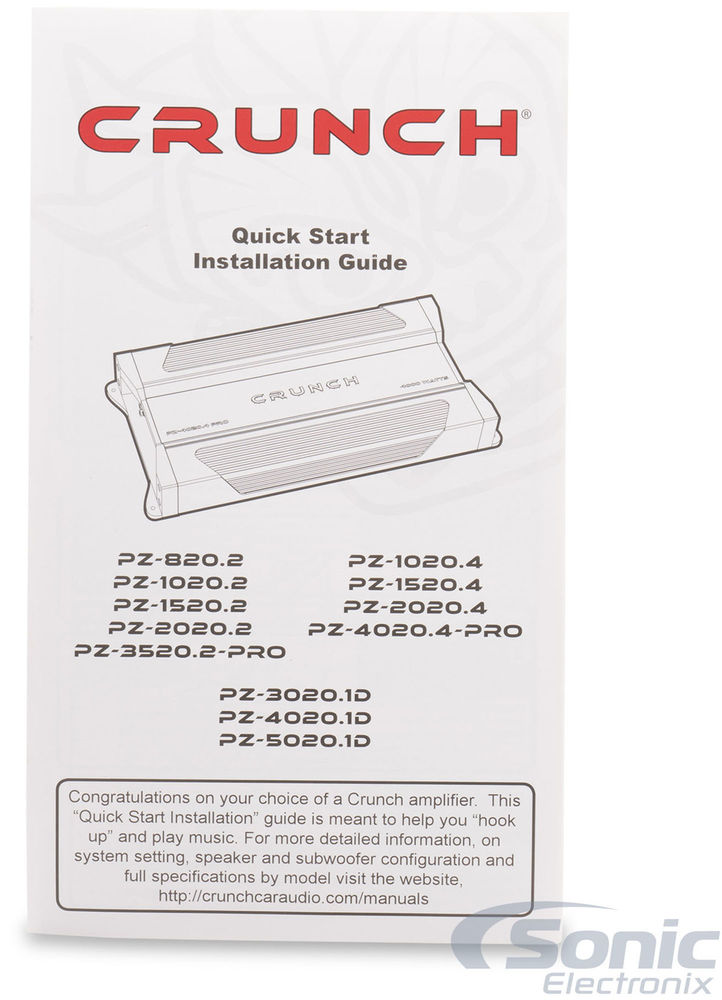 Crunch PZ-820.2 (PZ8202) Image 4