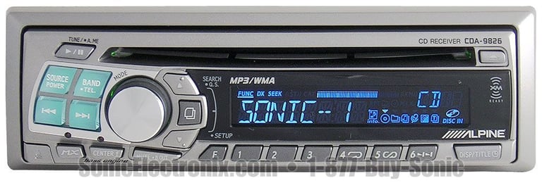 Alpine CDA-9826 Image 1