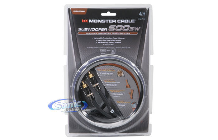 Monster Cable Subwoofer Cable (MC 600SW-4M) Image 3