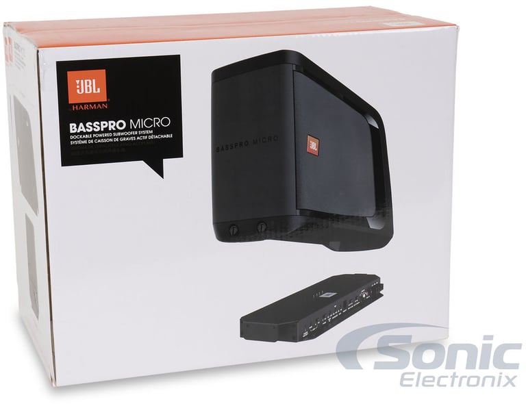 JBL BASSPROMICRO (Open Box, Complete) Image 9