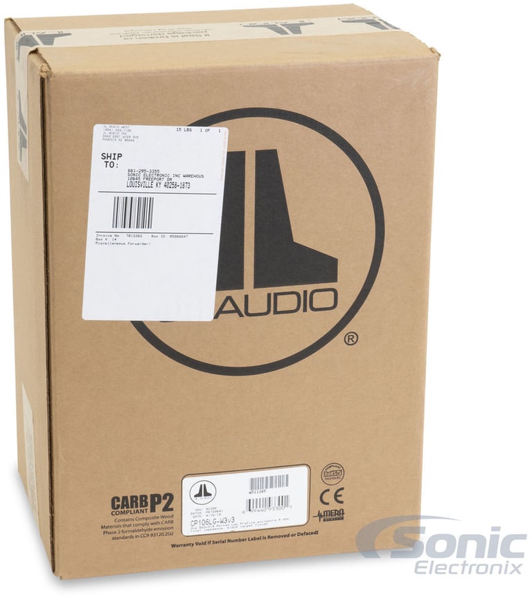 JL Audio MicroSub CP106LG-W3v3 (Like New (Open Box)) Image 4