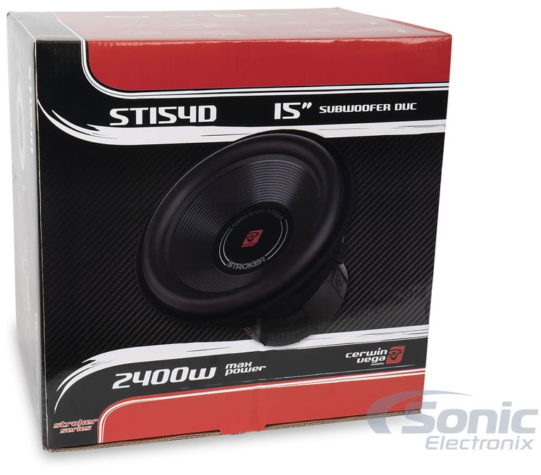 Cerwin-Vega ST154D (Open Box, Complete) Image 5