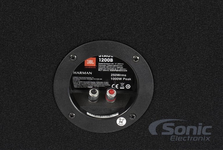 JBL STAGE1200B (Open Box, Complete) Image 4