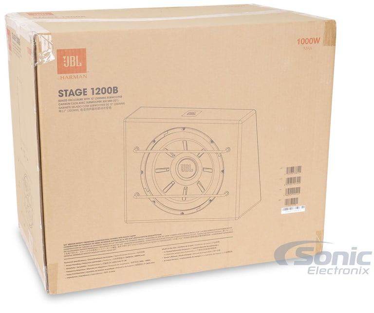 JBL STAGE1200B (Open Box, Complete) Image 7