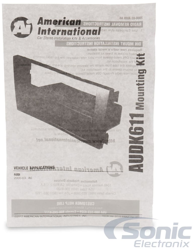American International AudK611 Image 4