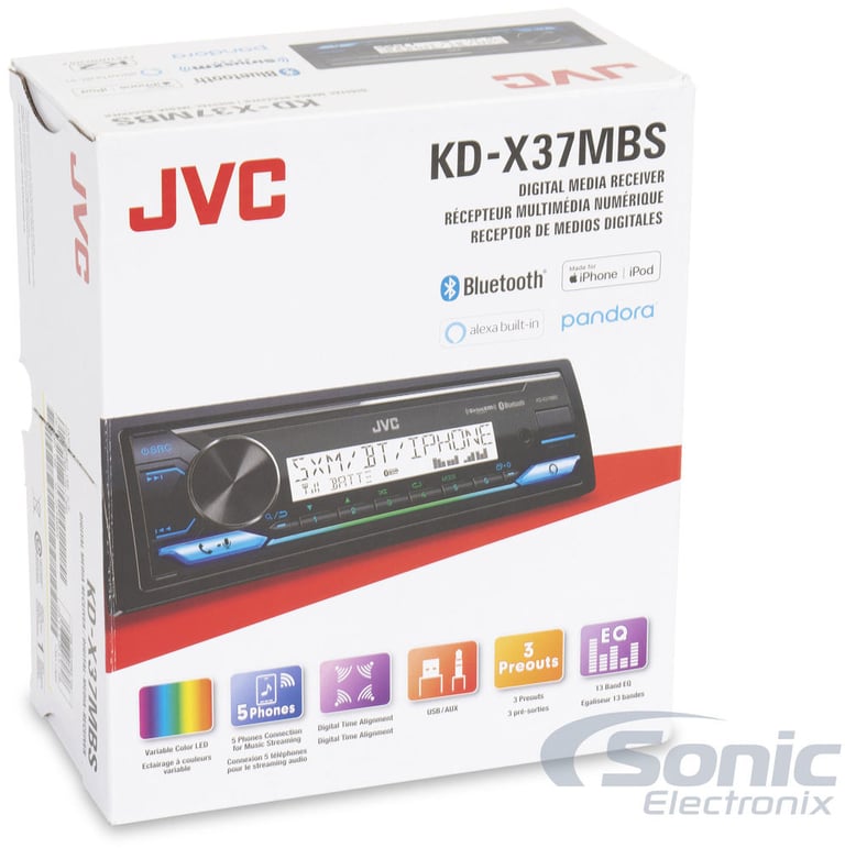 JVC KD-X37MBS Image 6