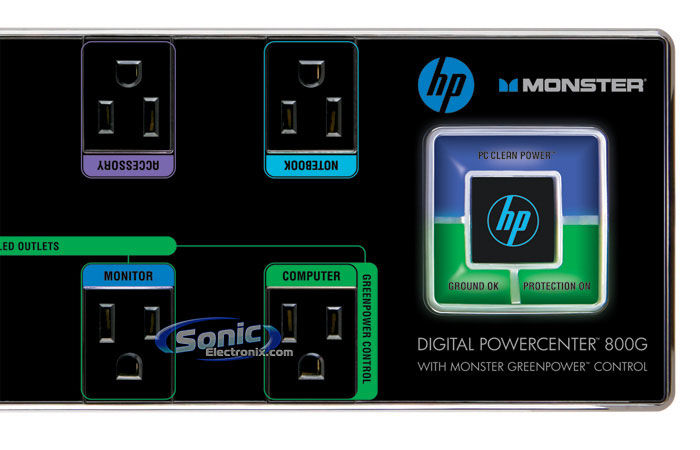 Monster Cable Digital GreenPower PowerCenter (HPM MDP 800G ES) Image 6
