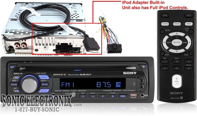 Sony CDX-GT610Ui Image 1
