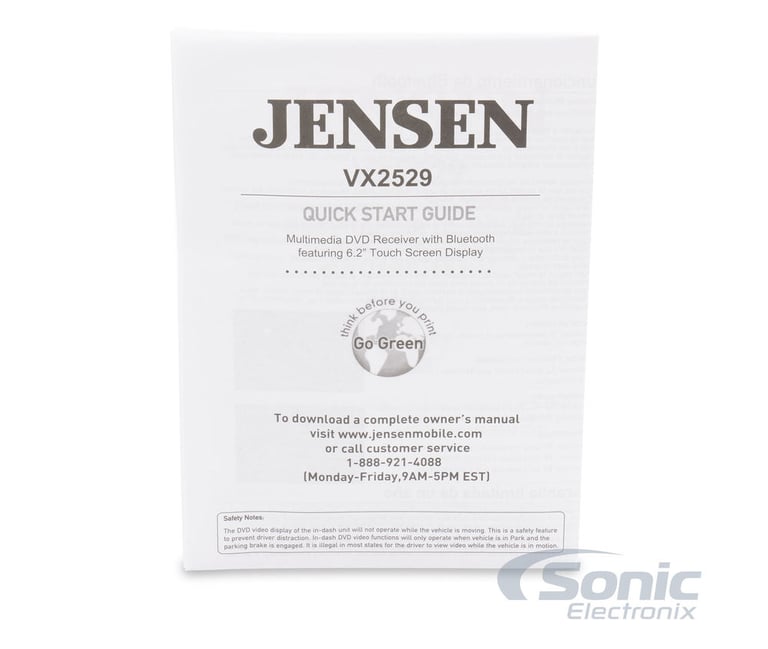 Jensen VX2529 Image 7
