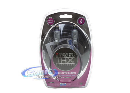 Monster Cable THX-Certified Fiber Optic Digital Interconnect Cable (THX I100 FO-8) Image 2