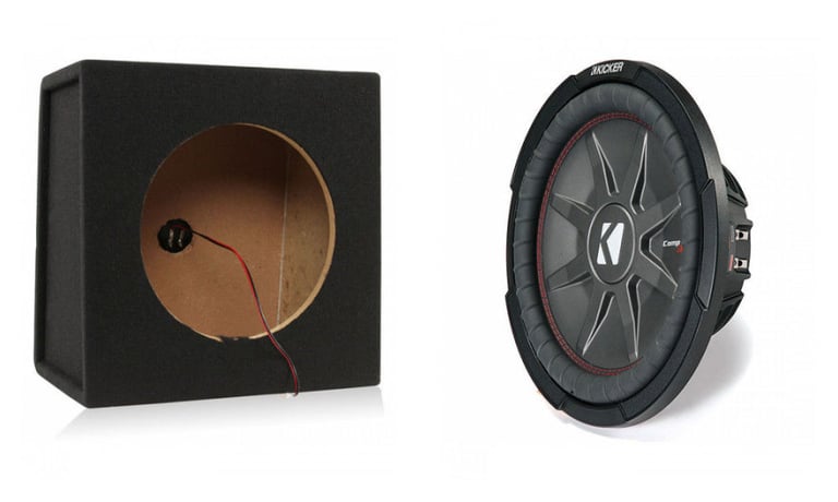 Kicker CompRT (43CWRT121) + Free 12" Sealed Enclosure Image 1