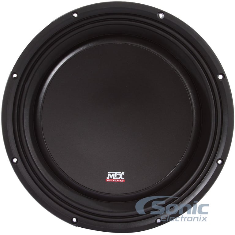 MTX 3510-04S 10" 600 Watt Shallow Subwoofer + Amplifier and Amp wire Kit Image 22