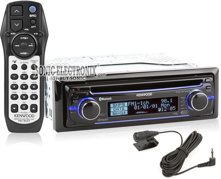 Open Box Kenwood KDC-BT838U Image 1
