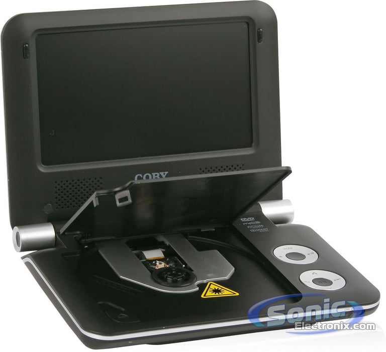 Coby TF-DVD7009 7" Widescreen TFT Portable DVD/CD/MP3 Player Image 3