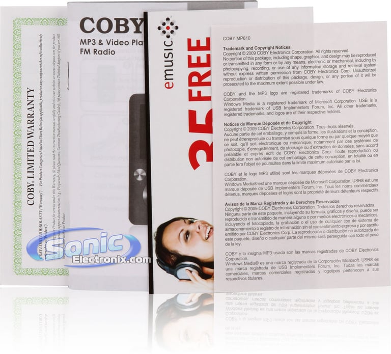 Coby MP6102G (RED) Image 8