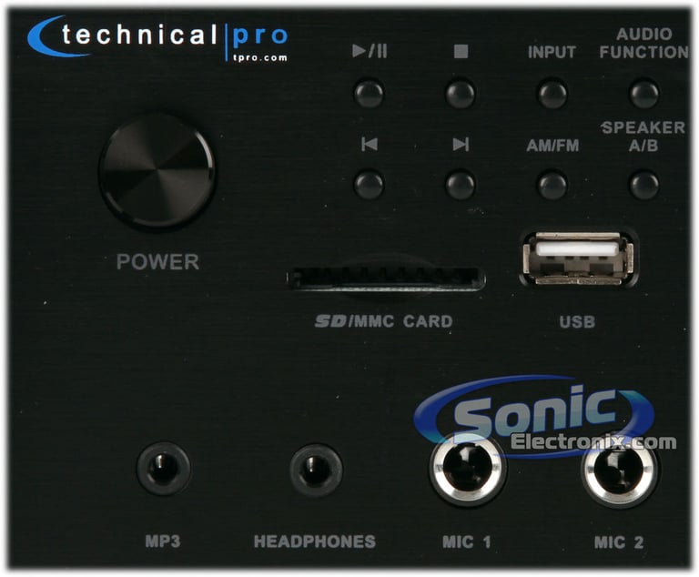 Technical Pro HB-3502U Image 4