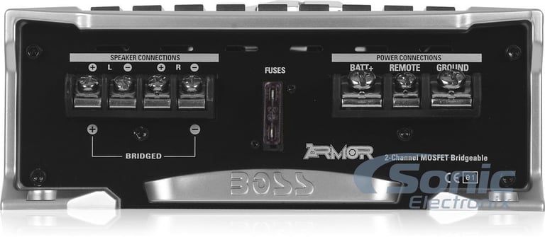 Boss AR12002 with Amplifier Wiring Kit Image 5