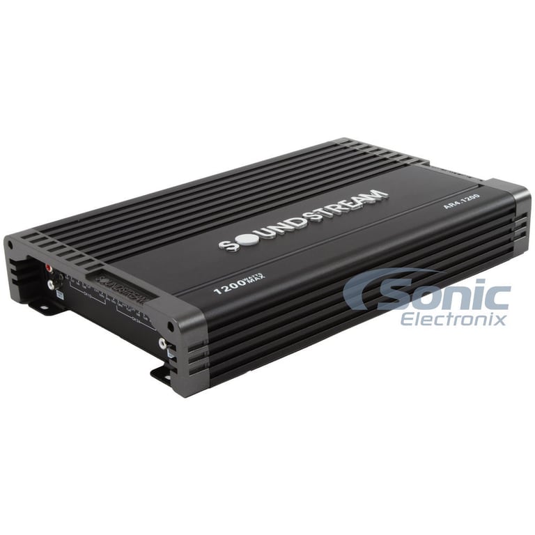 SOUNDSTREAM AR4.1200 Arachnid 1200 Watt 4-Channel Car Audio Amplifier+Amp Kit Image 16