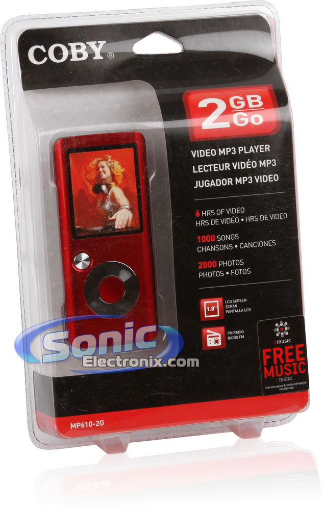Coby MP6102G (RED) Image 9