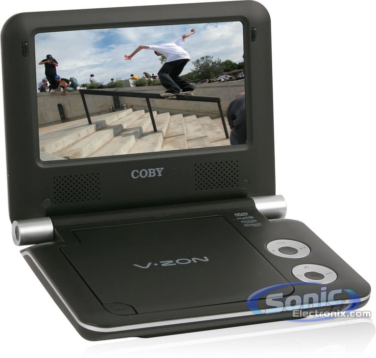 Coby TF-DVD7009 7" Widescreen TFT Portable DVD/CD/MP3 Player Image 2