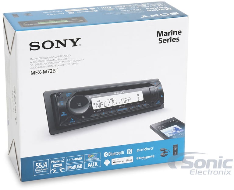 Sony MEX-M72BT (MEXM72BT) (Like New (Open Box)) Image 15