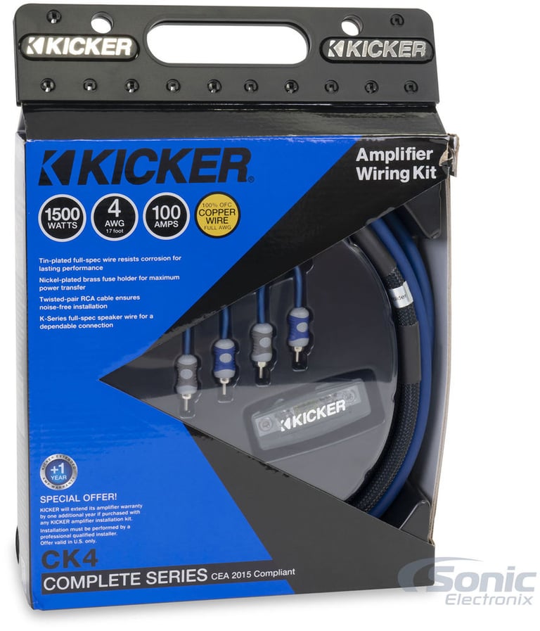 Kicker CK4 (46CK4) (Open Box, Good) Image 10