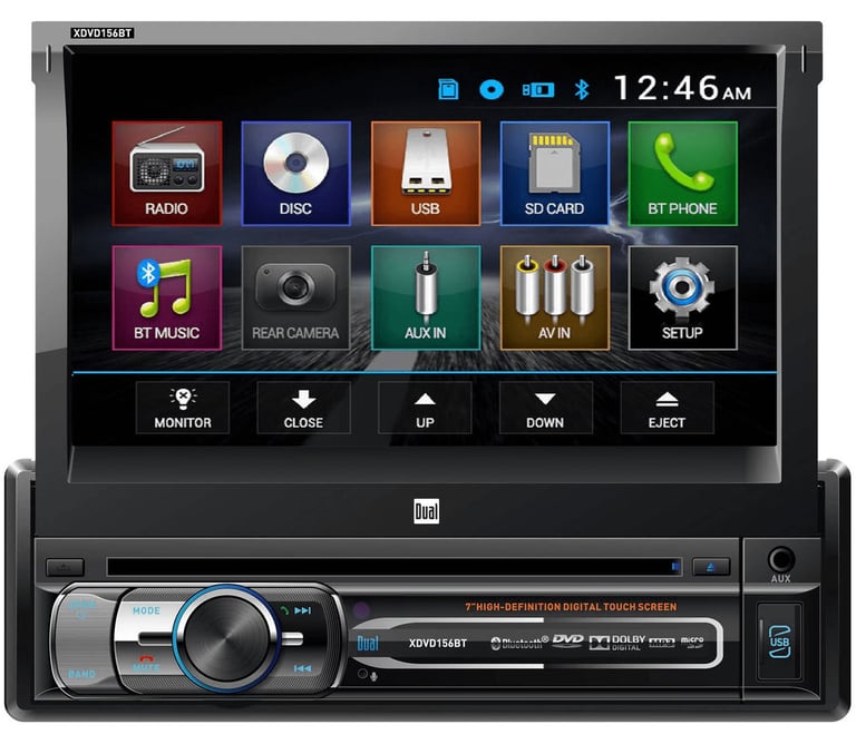 Dual XDVD156BT (Ships as XDVD176BT) Image 1