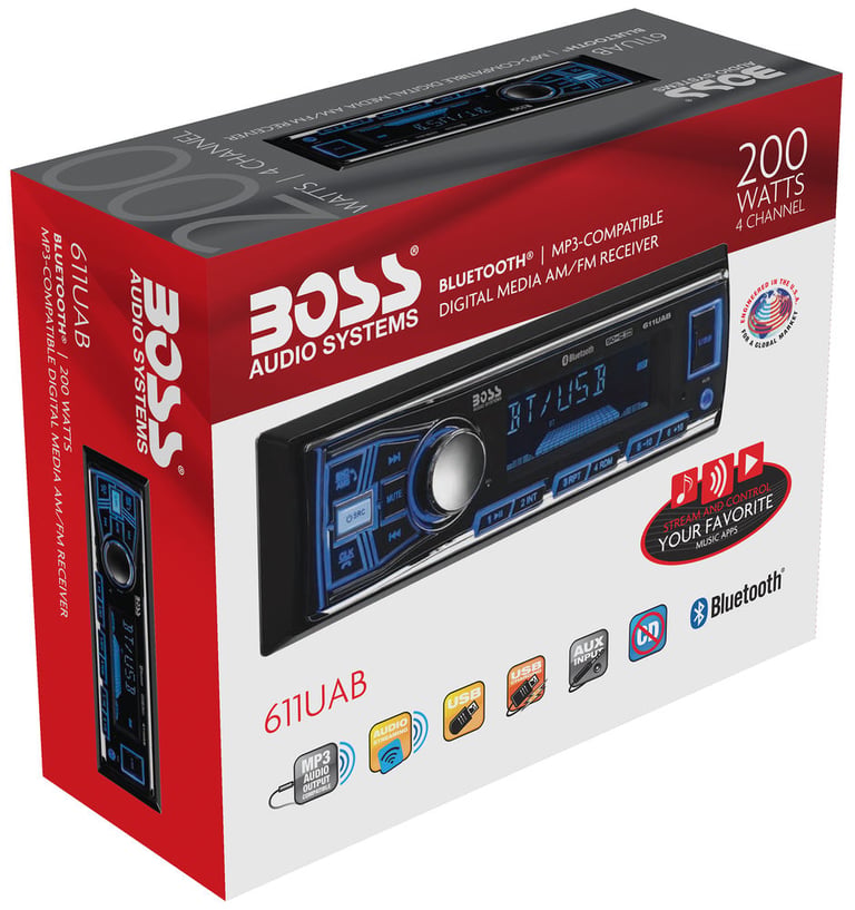 BOSS Audio 611UAB (Open Box, Complete) Image 12