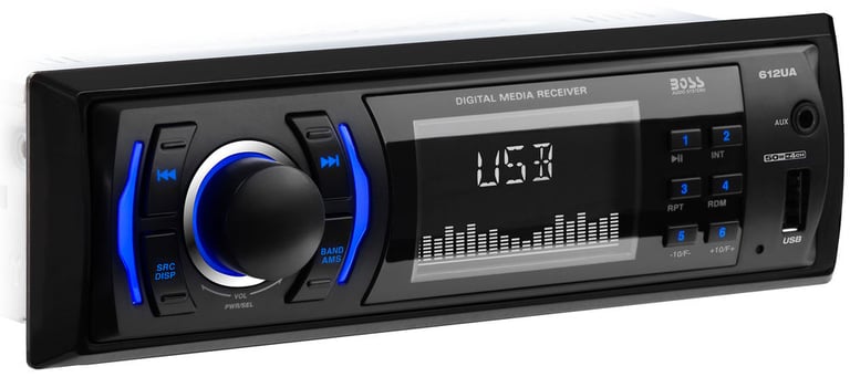 Boss 612UA Digital Media Car Stereo Image 2
