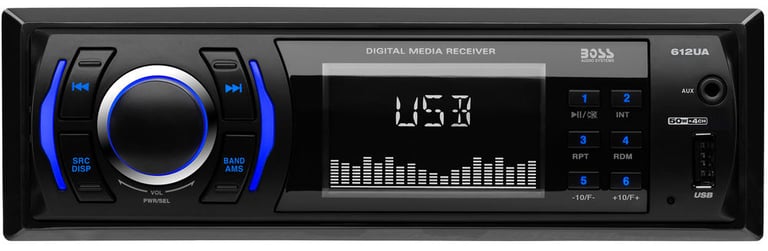 Boss 612UA Digital Media Car Stereo Image 3