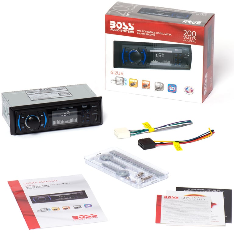 Boss 612UA Digital Media Car Stereo Image 10