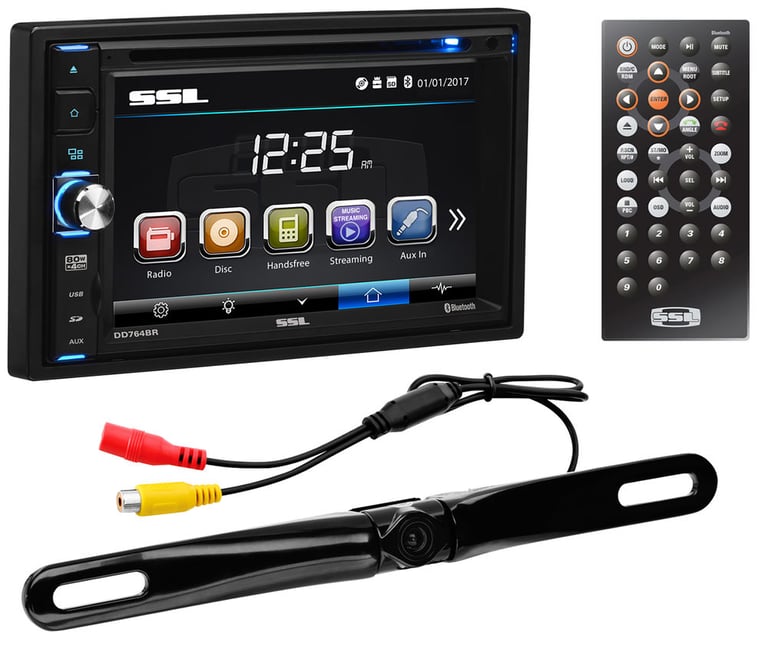 Sound Storm Labs (SSL) DD764BR with Backup Camera Image 1