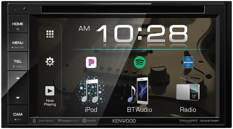 Kenwood DDX276BT Stereo + NVX Backup Camera Image 2