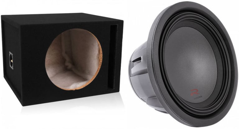 Alpine R-W12D4 Subwoofer + Free Ported Enclosure Image 1