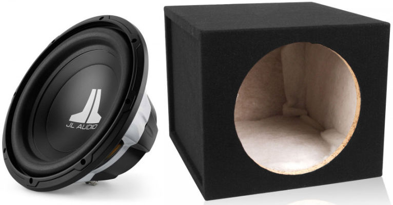 JL Audio 12W0v2-4 Subwoofer + Free Belva Sealed Enclosure Image 1