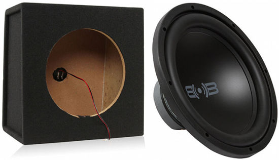 Belva BPKGW122 Subwoofer + Free Scosche Sealed Enclosure Image 1