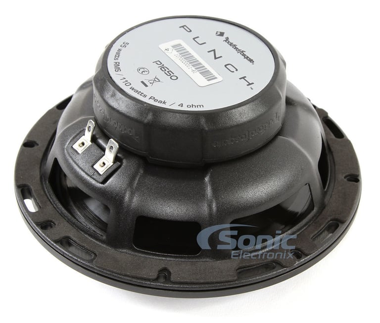 Hifonics BXX1200.4 Amplifier + (4) Rockford Fosgate 6.5" Speakers + Amp Kit Image 6
