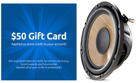 Focal SUBP25FS Subwoofer + Free $50 Gift Card Image 1