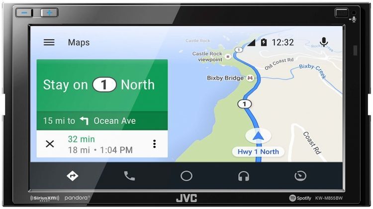JVC KW-M855BW Stereo + Free NVX Backup Camera Image 9