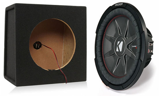 Kicker CompRT CWRT122 (43CWRT122) + Free 12" Sealed Enclsoure! Image 1