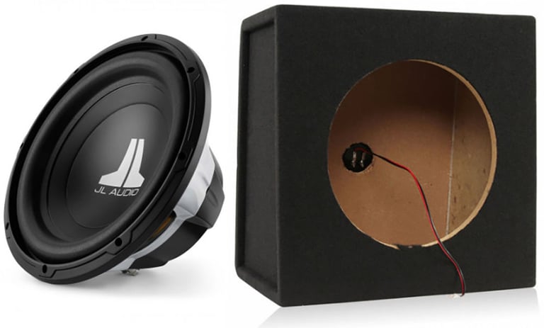 JL Audio 12W0v3-4 Subwoofer + Free Sealed Enclosure Image 1