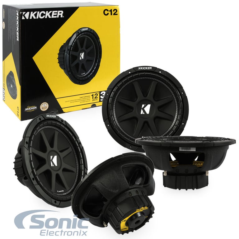 JBL GX-A602 Amplifier + Kicker 12" Subwoofer + Free Sealed Enclosure + Amp Kit Image 40