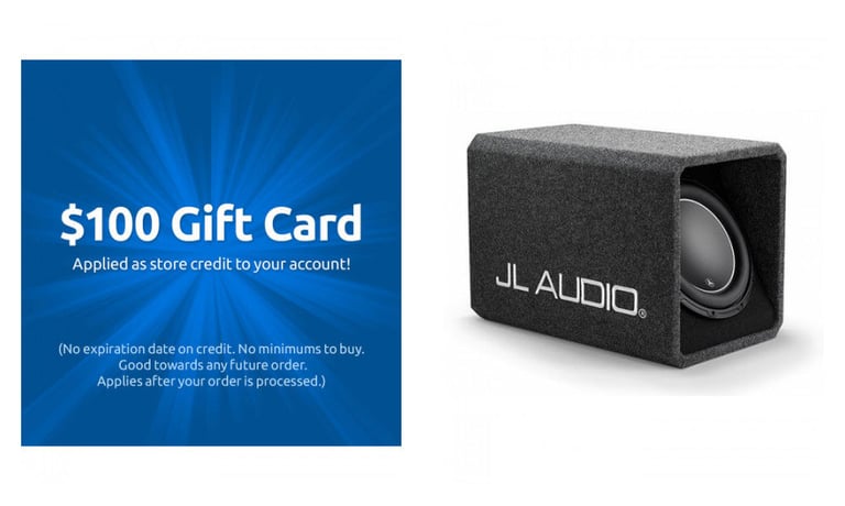 JL Audio 12W6v3 H.O. Wedge - HO112-W6v3 + Free $100 Gift Card Image 1