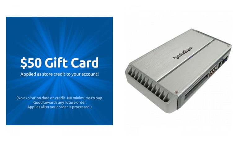 Rockford Fosgate Punch PM1000X5 + Free $50 Gift Card Image 1