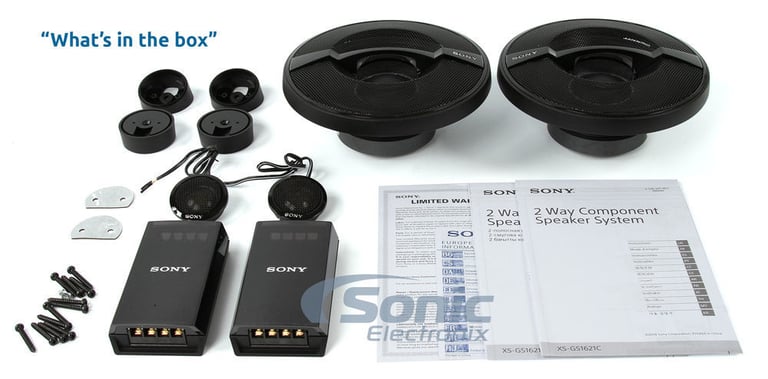 Sony 6.5" XS-GS1621C Speakers + Free $100 Gift Card Image 4