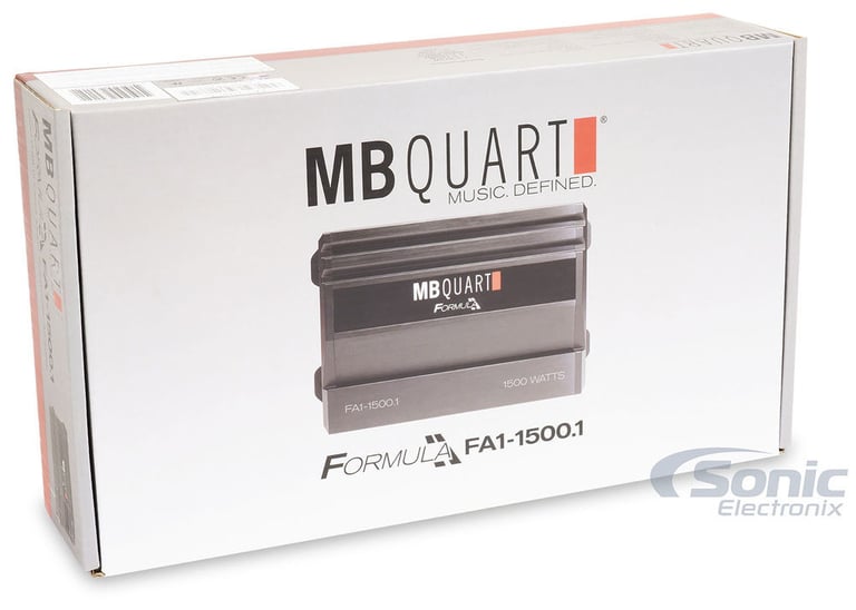MB Quart FA1-1500.1 + FREE 4 Gauge Wiring Kit Image 26