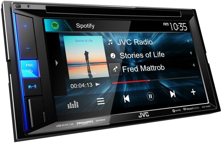 JVC KW-V25BT Stereo (KWV25BT) + FREE Belva Backup Camera Image 8