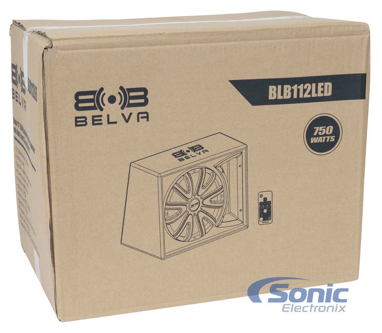 Belva BLB112LED Enclosure + Dual XPE2700 Amplifier + Belva Amp Kit Image 26